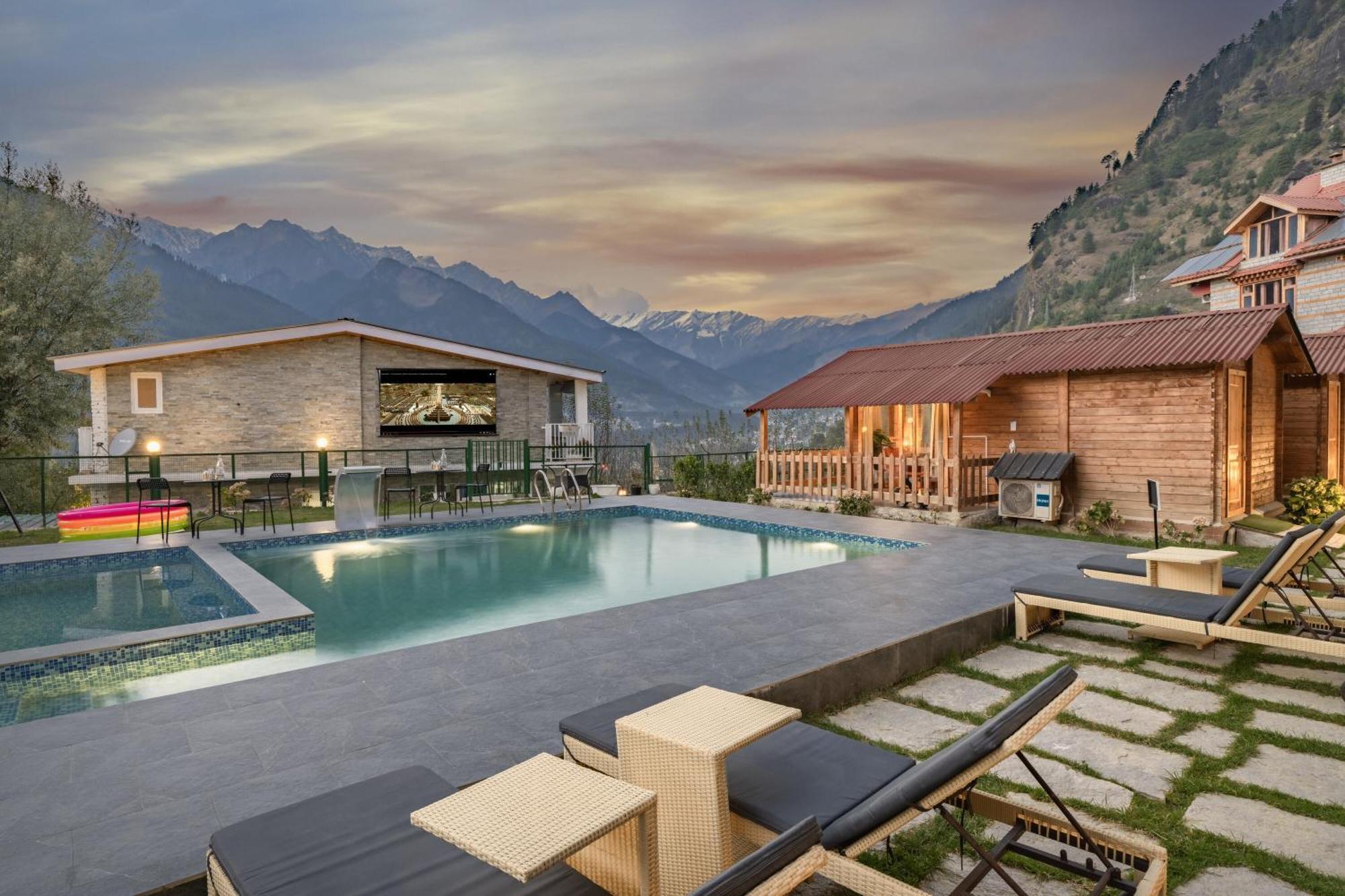 Hotel Echor Himalayan Heights Manali Esterno foto
