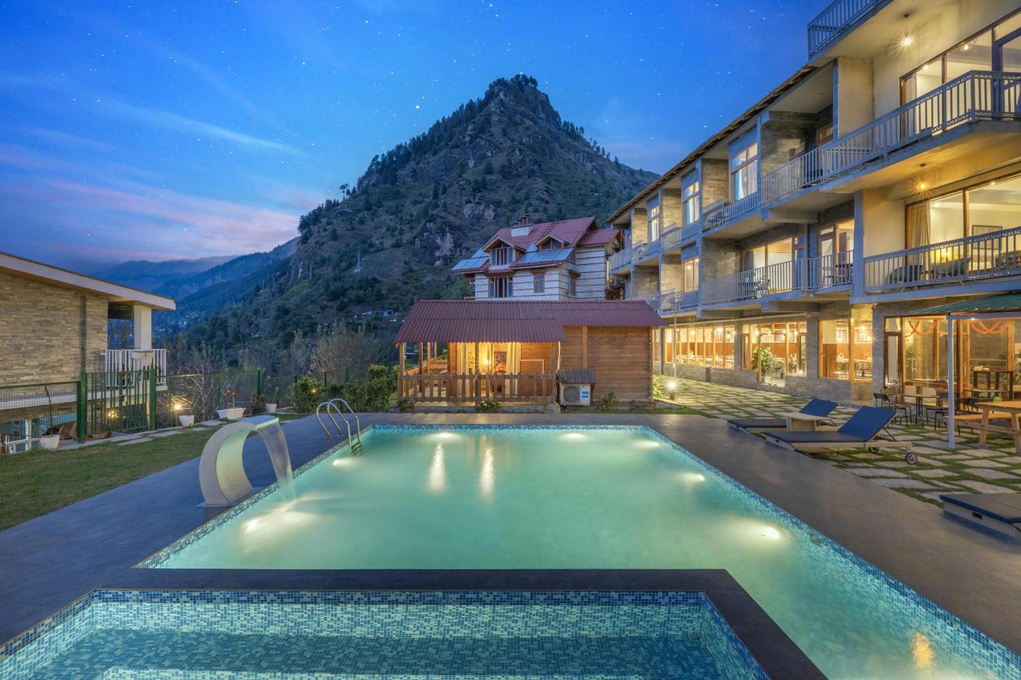 Hotel Echor Himalayan Heights Manali Esterno foto