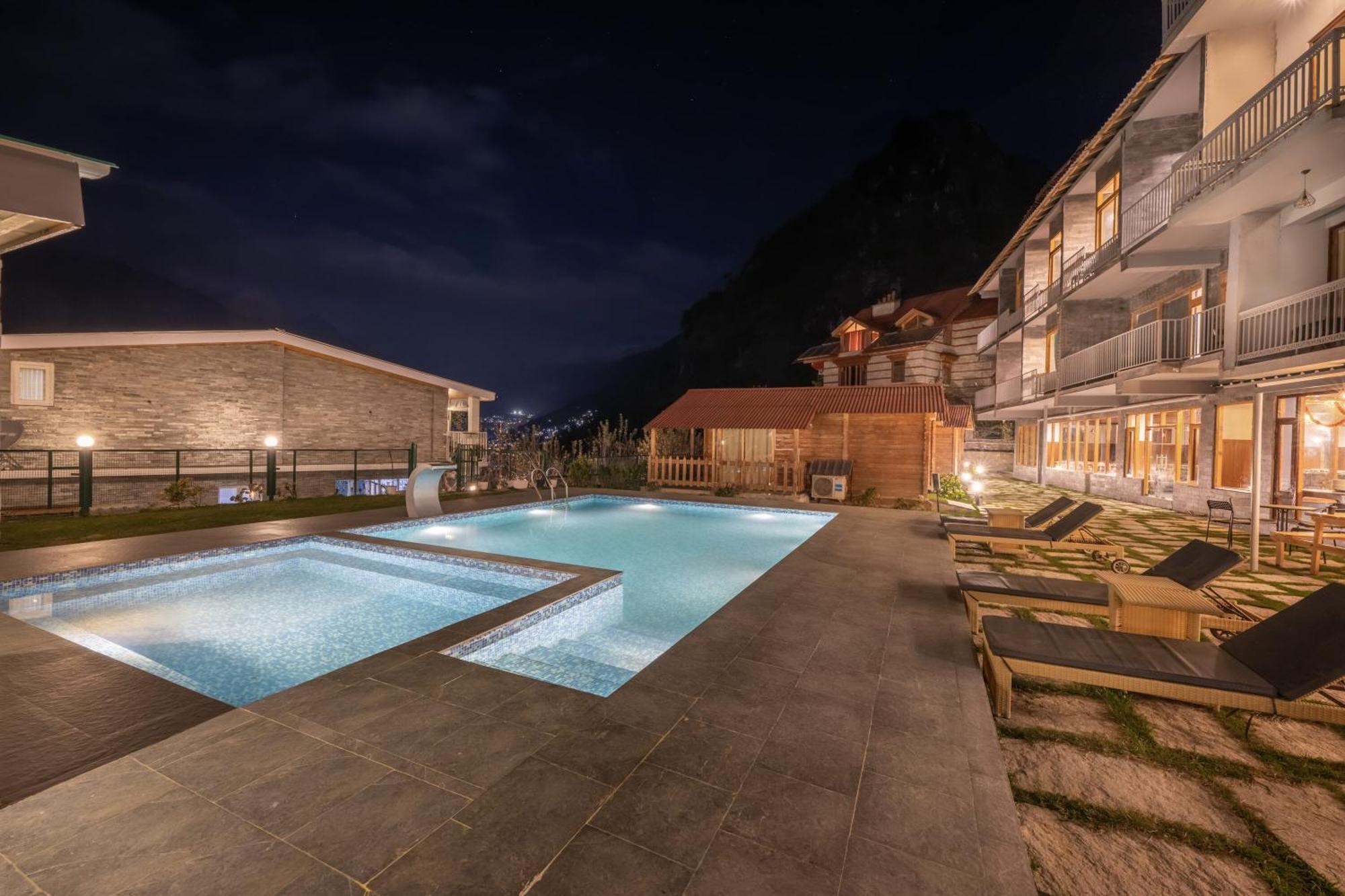 Hotel Echor Himalayan Heights Manali Esterno foto